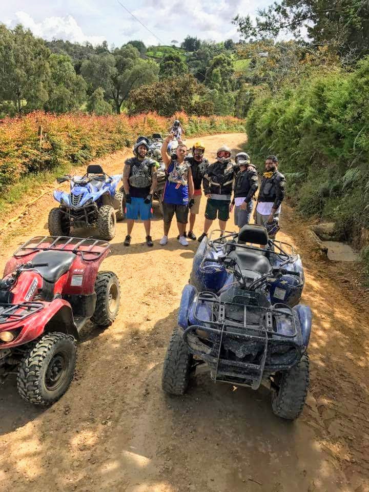 ATV adventure on a mountain trail near Medellín